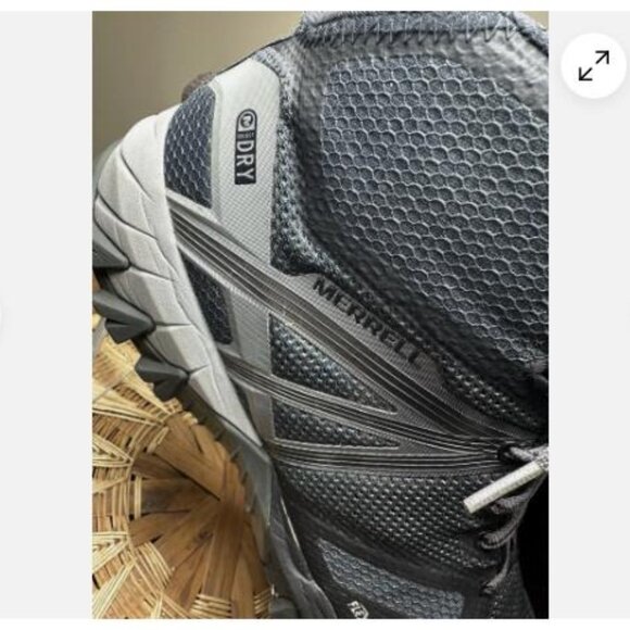 MERRELL MQM FLEX MID 5 HIKING BOOTS MEN'S Sz 10 WATERPROOF J12321 Comfort - Picture 7 of 10